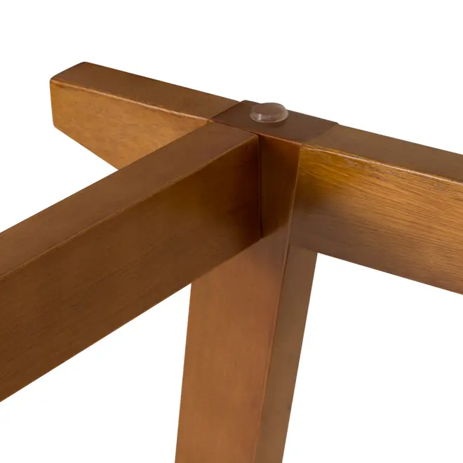 BASE DE MESA DE JANTAR 1,30 M X 75 CM VIGA - NOZES - Foto 7