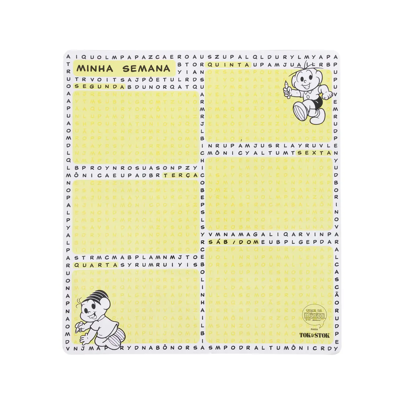 PLANNER ÍMÃ PASSATEMPO - PRETO/LIMÃO SICILIANO - Foto 4