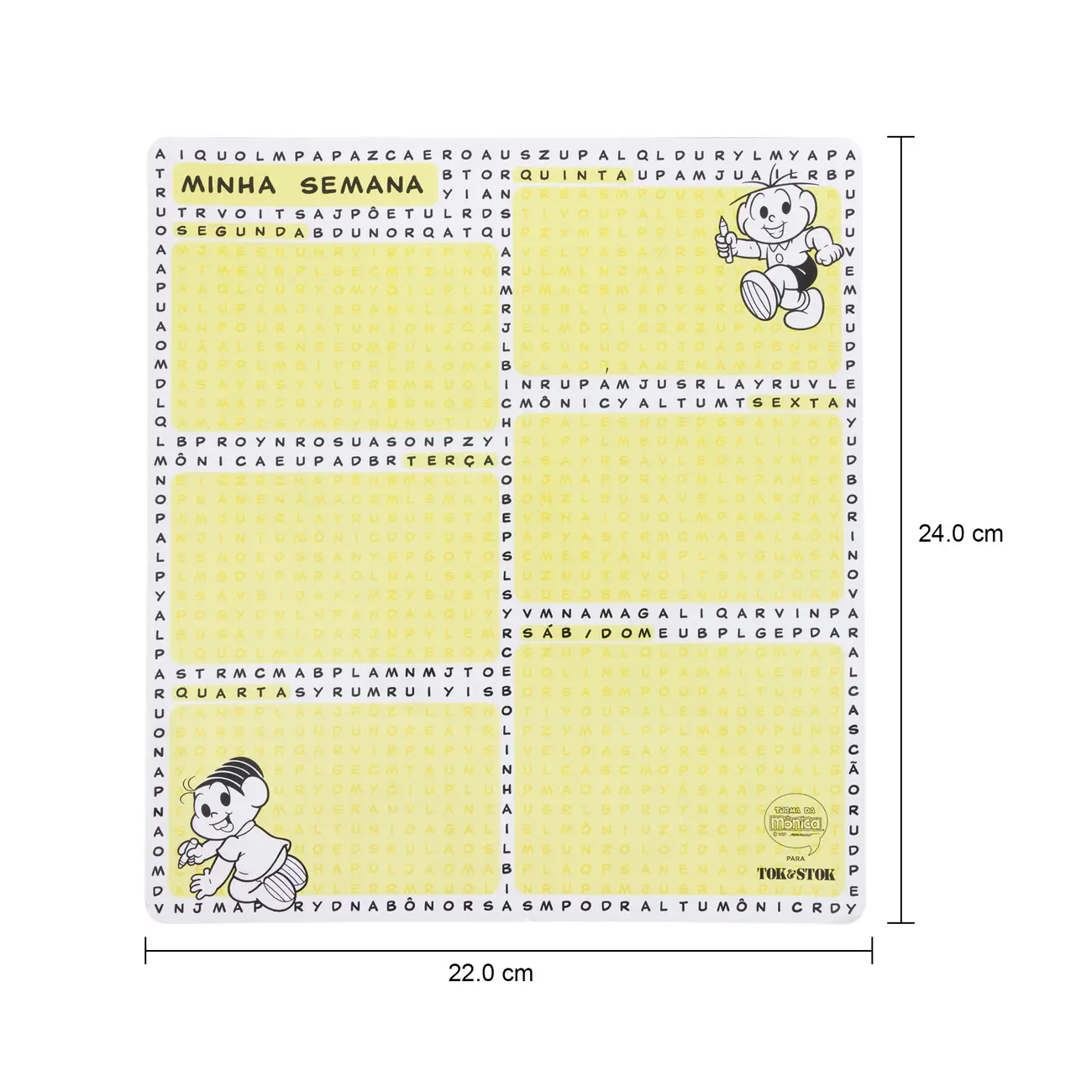 PLANNER ÍMÃ PASSATEMPO - PRETO/LIMÃO SICILIANO - Foto 10