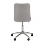 CADEIRA HOME OFFICE HARLEM - CROMADO/CINZA - Foto 8
