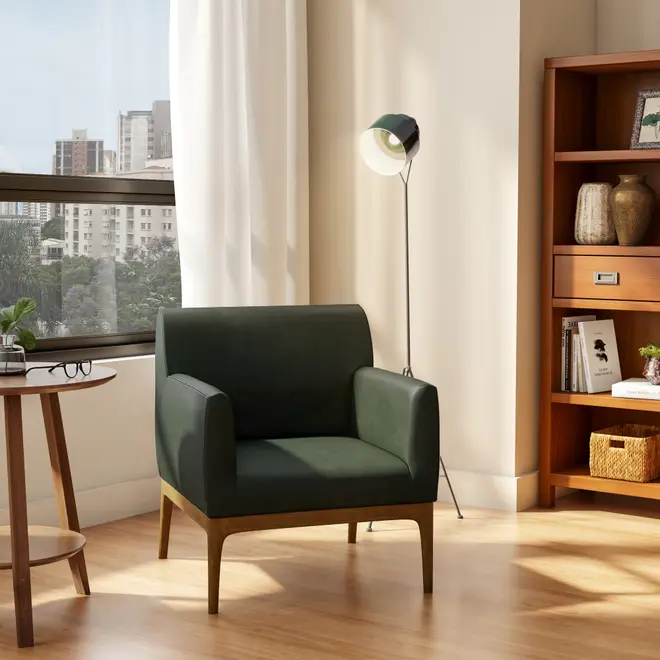 POLTRONA MORRIS - NOZES/ENGLISH GREEN - Foto 8