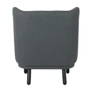 POLTRONA LOUNGE - CINZA/PRETO - Foto 4