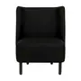 POLTRONA LOUNGE - PRETO/PRETO - Foto 2