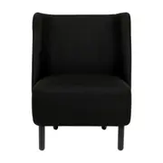 POLTRONA LOUNGE - PRETO/PRETO - Foto 2