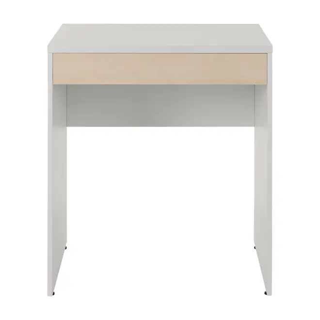 MÓDULO BANCADA 70 CM ZOE - BRANCO/NATURAL WASHED - Foto 1