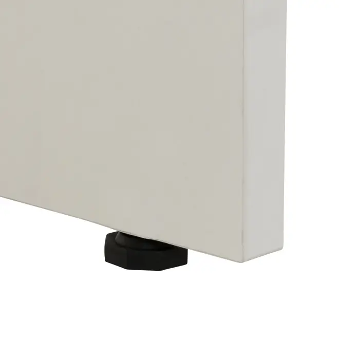 MÓDULO BANCADA 70 CM ZOE - BRANCO/NATURAL WASHED - Foto 8