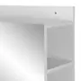 DOVER SAPATEIRA PAREDE C/ESPELHO 64 CM X 1,91 M - BRANCO/PRATA - Foto 8