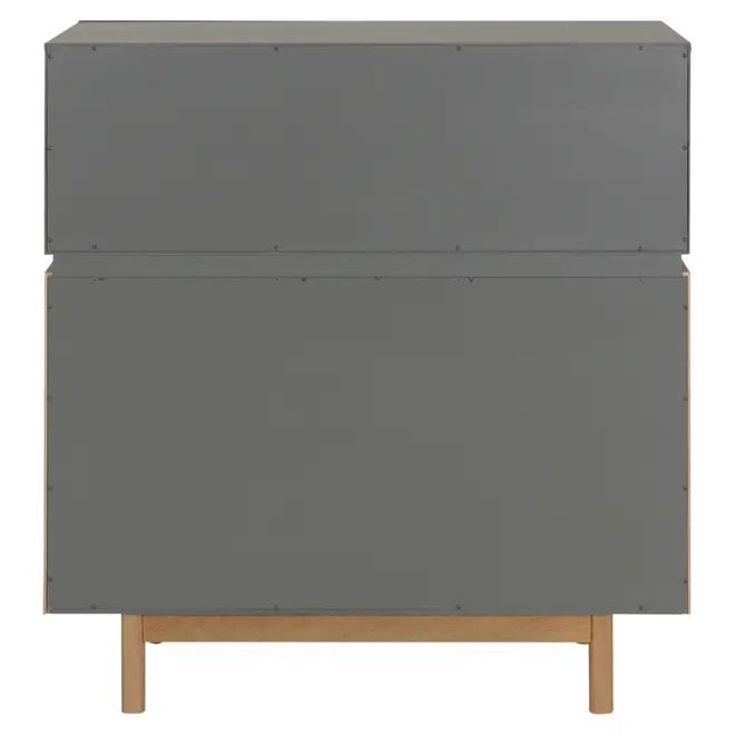 BUFFET 4 PORTAS 1,14 M X 43 CM HORIZON - TAUARI/KONKRET - Foto 10