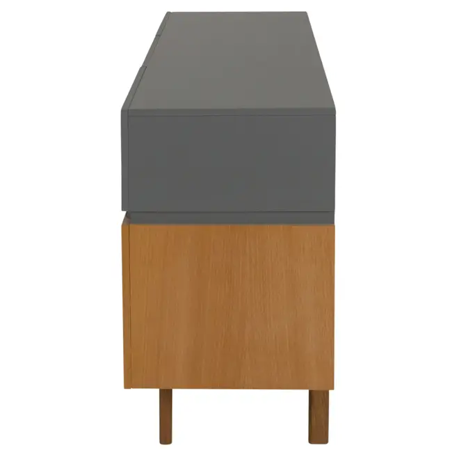 BUFFET 3 PORTAS/ 3 GAVETAS 1,70 M X 43 CM HORIZON - TAUARI/KONKRET - Foto 5