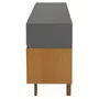 BUFFET 3 PORTAS/ 3 GAVETAS 1,70 M X 43 CM HORIZON - TAUARI/KONKRET - Foto 5