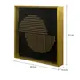 QUADRO GROOVE I 40 CM X 40 CM - DOURO/PRETO - Foto 3