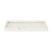 ORGANIZADOR DE BANCADA TERRAZZO - BRANCO/KONKRET - Foto 1