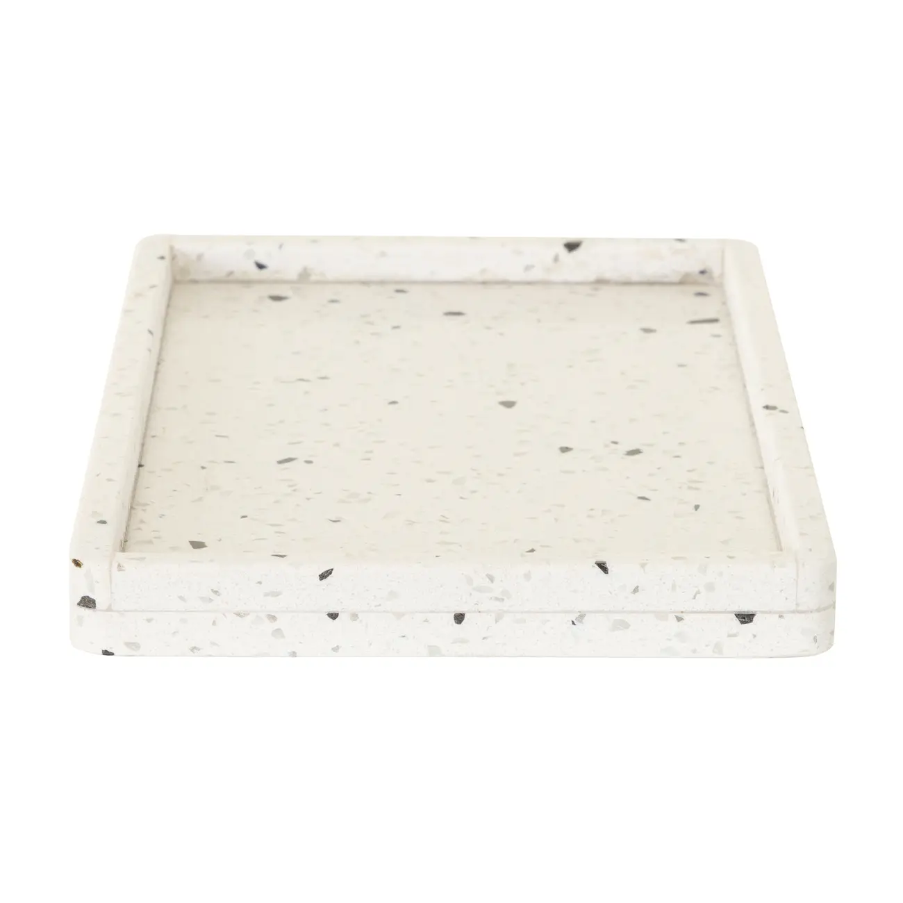 ORGANIZADOR DE BANCADA TERRAZZO - BRANCO/KONKRET - Foto 3