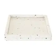 ORGANIZADOR DE BANCADA TERRAZZO - BRANCO/KONKRET - Foto 3