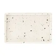 ORGANIZADOR DE BANCADA TERRAZZO - BRANCO/KONKRET - Foto 4