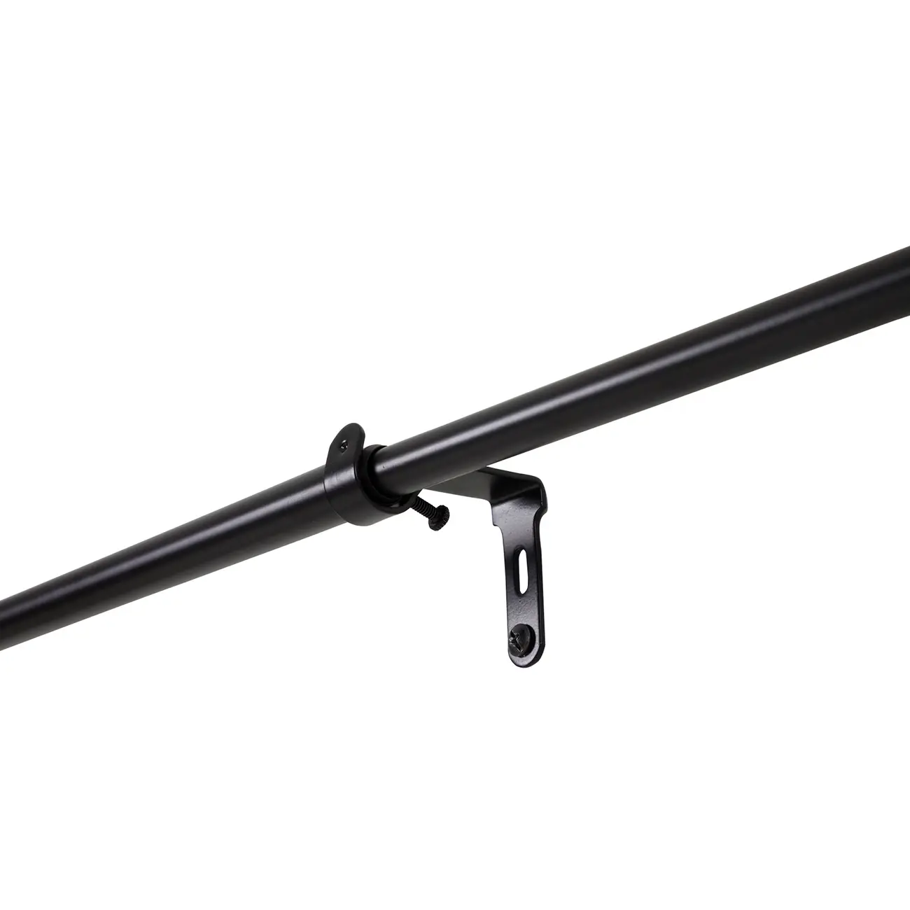 SUPORTE PARA CORTINA EXTENSÍVEL 1,21 M/2,23 M 15 MM NAROK - PRETO - Foto 4