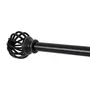SUPORTE PARA CORTINA EXTENSÍVEL 1,21 M/2,23 M 15 MM NAROK - PRETO - Foto 5