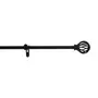 SUPORTE PARA CORTINA EXTENSÍVEL 1,21 M/2,23 M 15 MM NAROK - PRETO - Foto 6