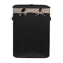 CESTO PARA ROUPA 60 CM X 40 CM X 30 CM KABUKI - PRETO/CAMELO - Foto 5