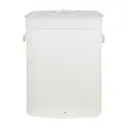 BRANCO/BRANCO - CESTO PARA ROUPA 60 CM X 40 CM X 30 CM KABUKI