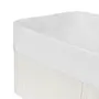 CESTO 33 CM X 23 CM X 14 CM KABUKI - BRANCO/BRANCO - Foto 4