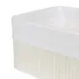 CESTO 38 CM X 28 CM X 16 CM KABUKI - BRANCO/BRANCO - Foto 5