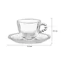 XÍCARA CAFÉ 80 ML PÉROLAS - INCOLOR - Foto 11