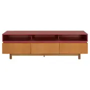 RACK 3 PORTAS BASCULANTES 1,70 M X 43 CM HORIZON - TAURI/RODONITA - Foto 1