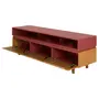 RACK 3 PORTAS BASCULANTES 1,70 M X 43 CM HORIZON - TAURI/RODONITA - Foto 3