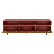 RACK 3 PORTAS BASCULANTES 1,70 M X 43 CM HORIZON - TAURI/RODONITA - Foto 4