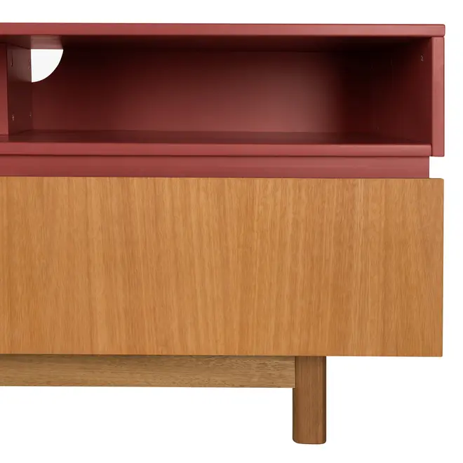 RACK 3 PORTAS BASCULANTES 1,70 M X 43 CM HORIZON - TAURI/RODONITA - Foto 8