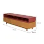 RACK 3 PORTAS BASCULANTES 1,70 M X 43 CM HORIZON - TAURI/RODONITA - Foto 10