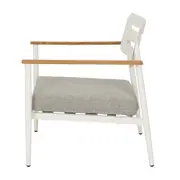 POLTRONA SEASIDE - BRANCO/CINZA - Foto 3