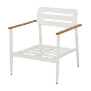 POLTRONA SEASIDE - BRANCO/CINZA - Foto 4
