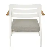 POLTRONA SEASIDE - BRANCO/CINZA - Foto 9