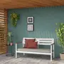 SOFÁ 2 LUGARES SEASIDE - BRANCO/CINZA - Foto 10