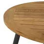 MESA LATERAL REDONDA 59 CM SEASIDE - KONKRET/TEKA - Foto 3