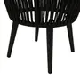 MESA LATERAL REDONDA 51 CM BAROS - PRETO/PRETO - Foto 4
