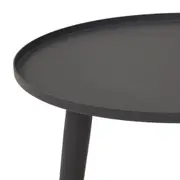 MESA LATERAL REDONDA 45 CM NAVAGIO - KONKRET - Foto 3