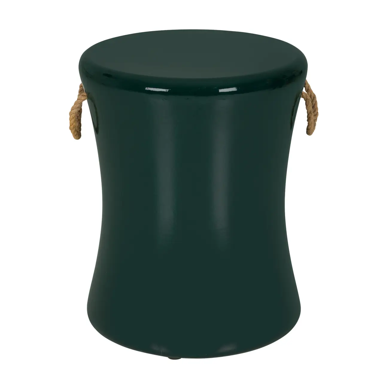 PUFF GARDEN CANTIGA - VERDE/FIBRA CLARA - Foto 1
