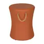 PUFF GARDEN CANTIGA - TERRACOTA/FIBRA CLARA - Foto 2