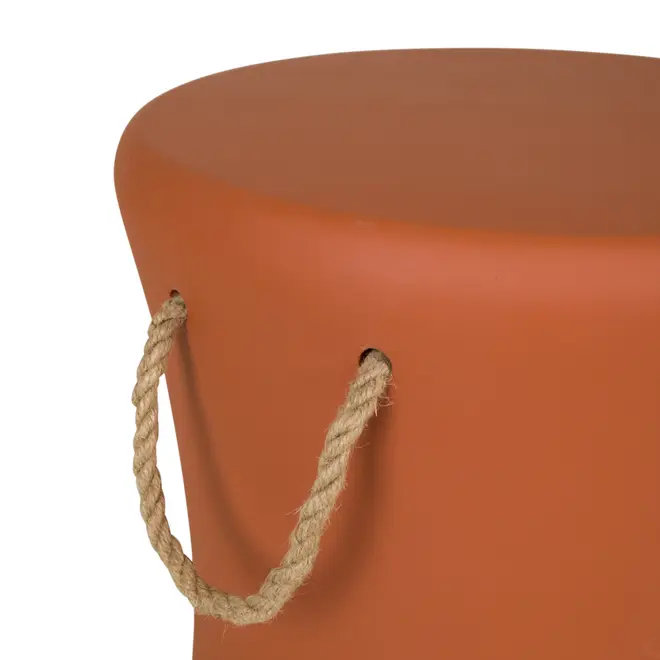 PUFF GARDEN CANTIGA - TERRACOTA/FIBRA CLARA - Foto 3