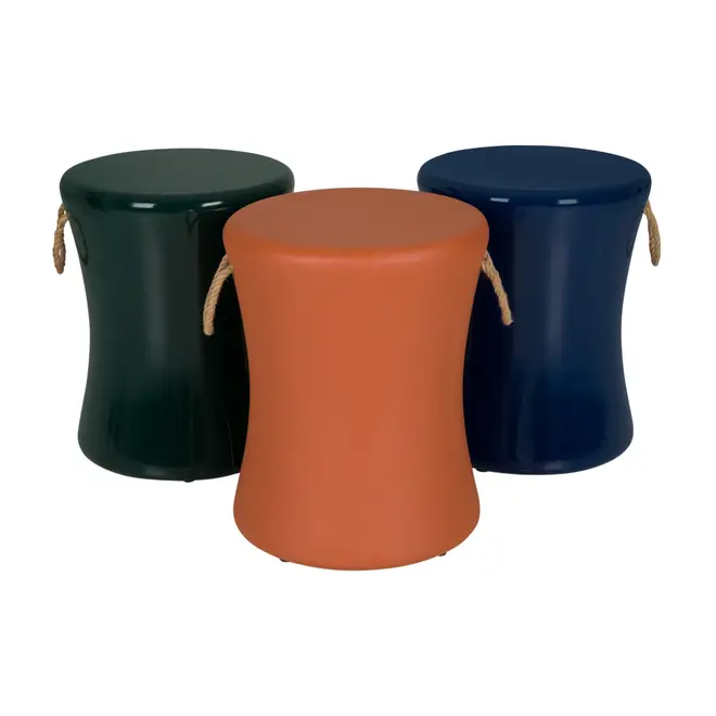 PUFF GARDEN CANTIGA - TERRACOTA/FIBRA CLARA - Foto 4