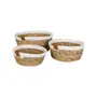 CESTO 10 CM X 24 CM X 24 CM MALAY - FIBRA NATURA/CREAM - Foto 5