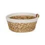 CESTO 8 CM X 20 CM X 20 CM MALAY - FIBRA NATURA/CREAM - Foto 1