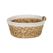 CESTO 8 CM X 20 CM X 20 CM MALAY - FIBRA NATURA/CREAM - Foto 1