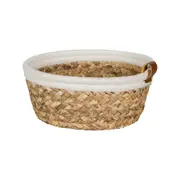 CESTO 8 CM X 20 CM X 20 CM MALAY - FIBRA NATURA/CREAM - Foto 2