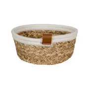 CESTO 8 CM X 20 CM X 20 CM MALAY - FIBRA NATURA/CREAM - Foto 3