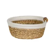 CESTO 7 CM X 18 CM X 18 CM MALAY - FIBRA NATURA/CREAM - Foto 1