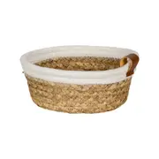 CESTO 7 CM X 18 CM X 18 CM MALAY - FIBRA NATURA/CREAM - Foto 2